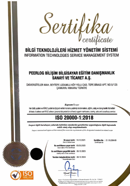 ISO 20000:2018