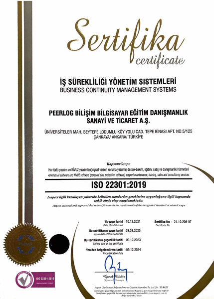 ISO 22301:2019
